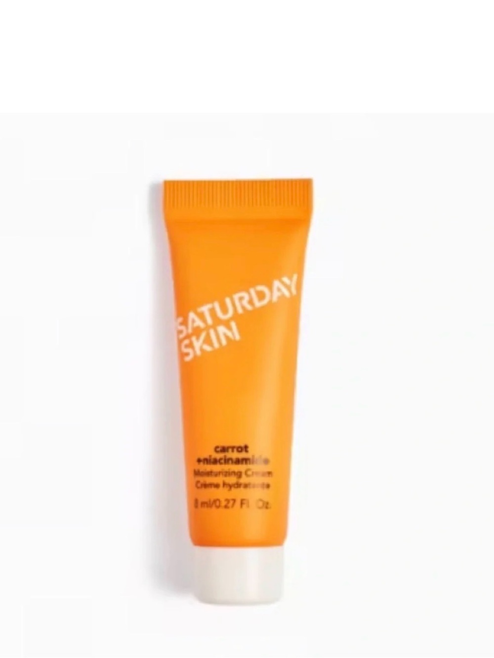 💙 5/$25 Beauty • Saturday Skin Carrot + Niacinamide Moisture  • 8mL Travel Size